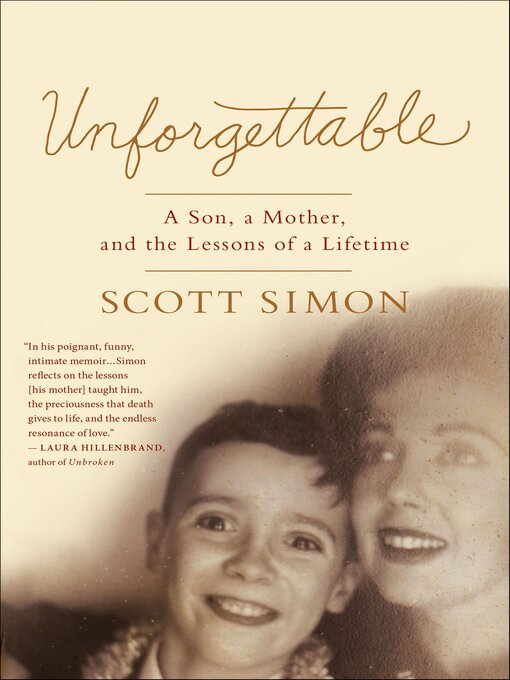Title details for Unforgettable by Scott Simon - Wait list